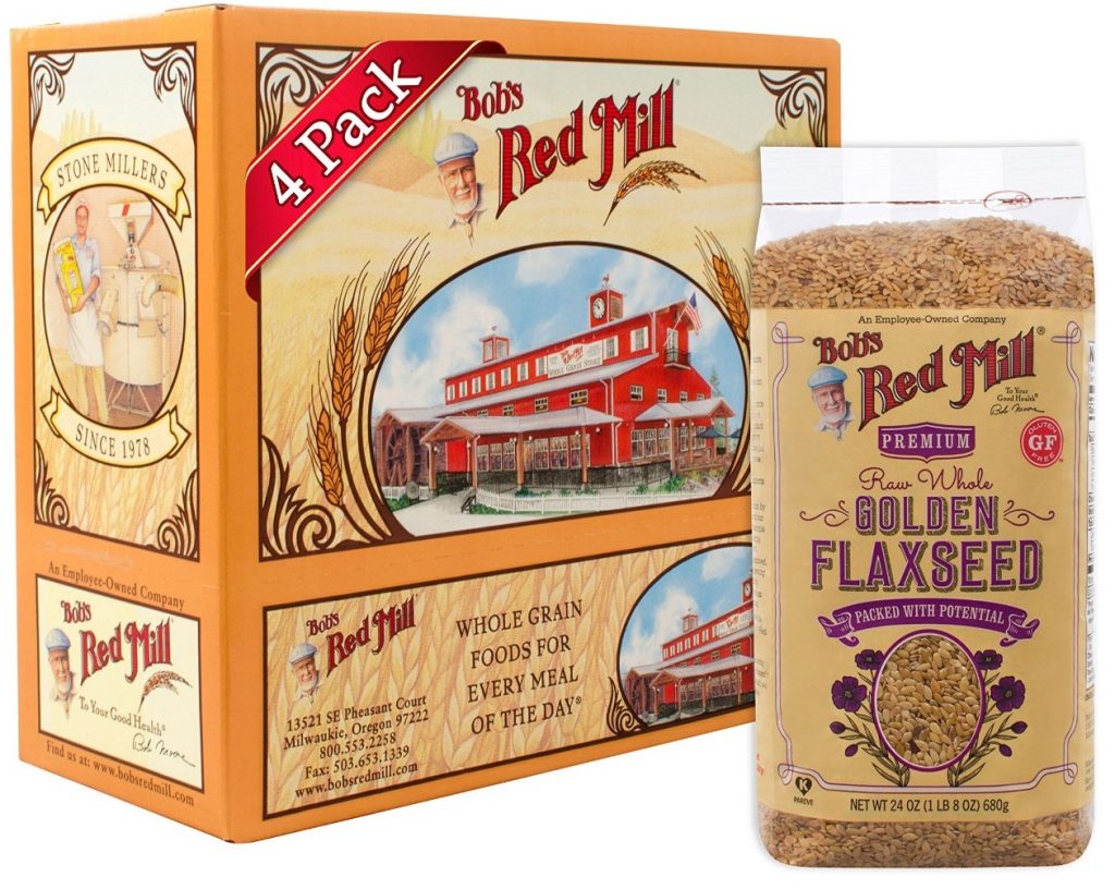 Bob's Red Mill Raw Whole Golden Flaxseeds